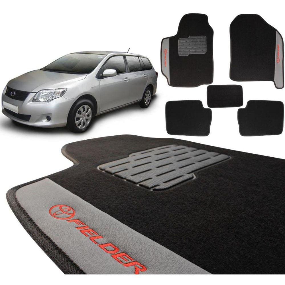 Tapete Carpete Corolla Fielder 2002 2008 Pto Bordado 5 Peças