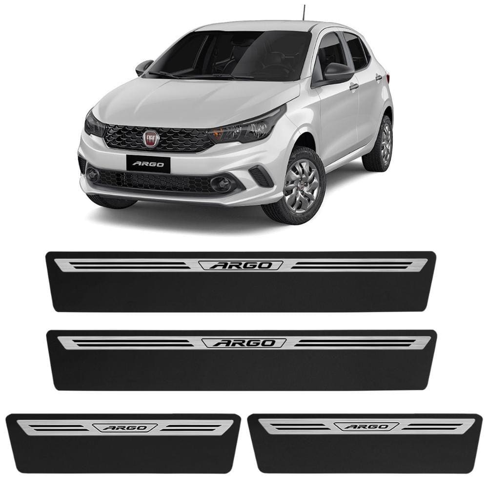 Jogo de Soleira Premium Argo 2018 a 2023 Escovada 4 Portas