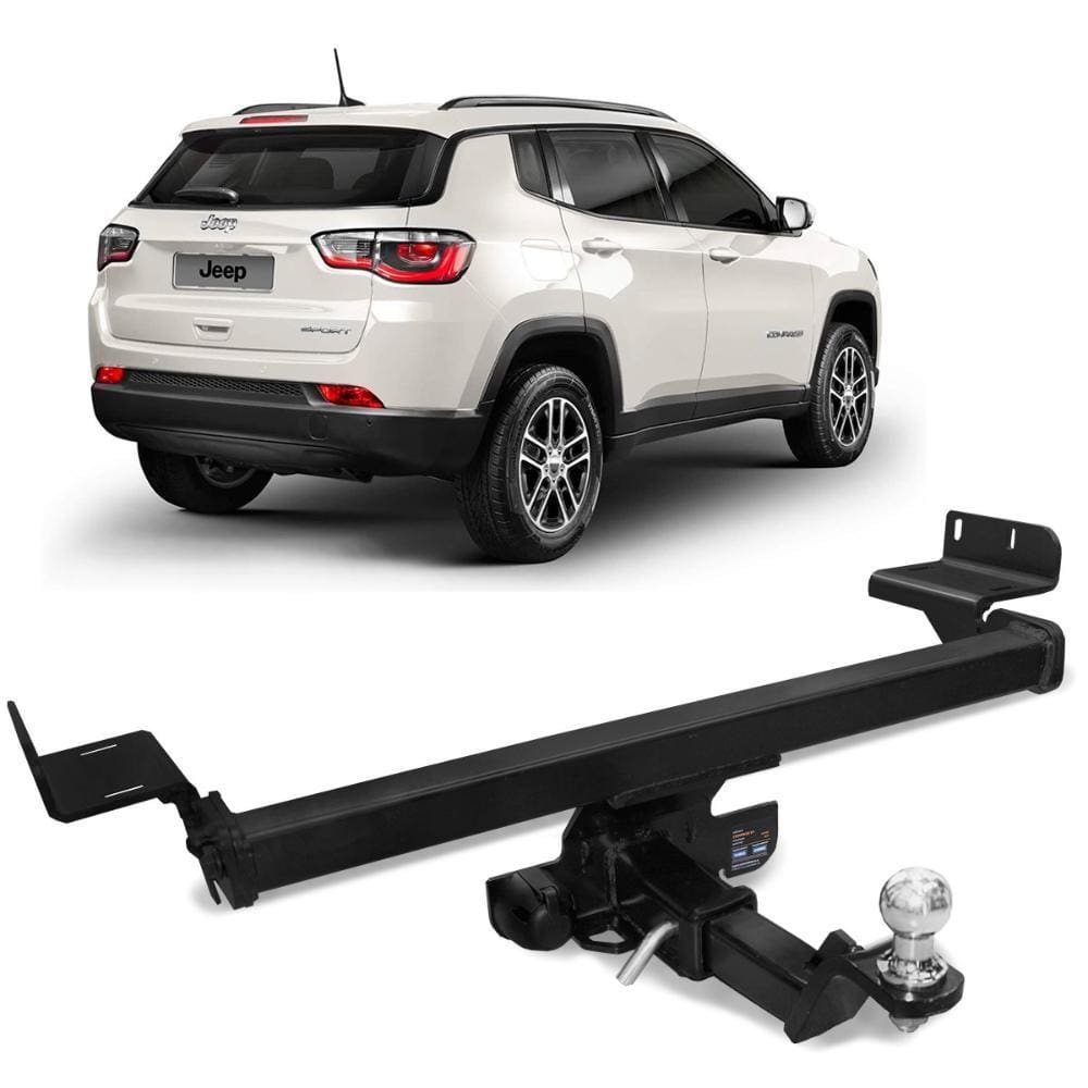 Engate Reboque Jeep Compass 2017 a 2023 Removível 750kg Keko