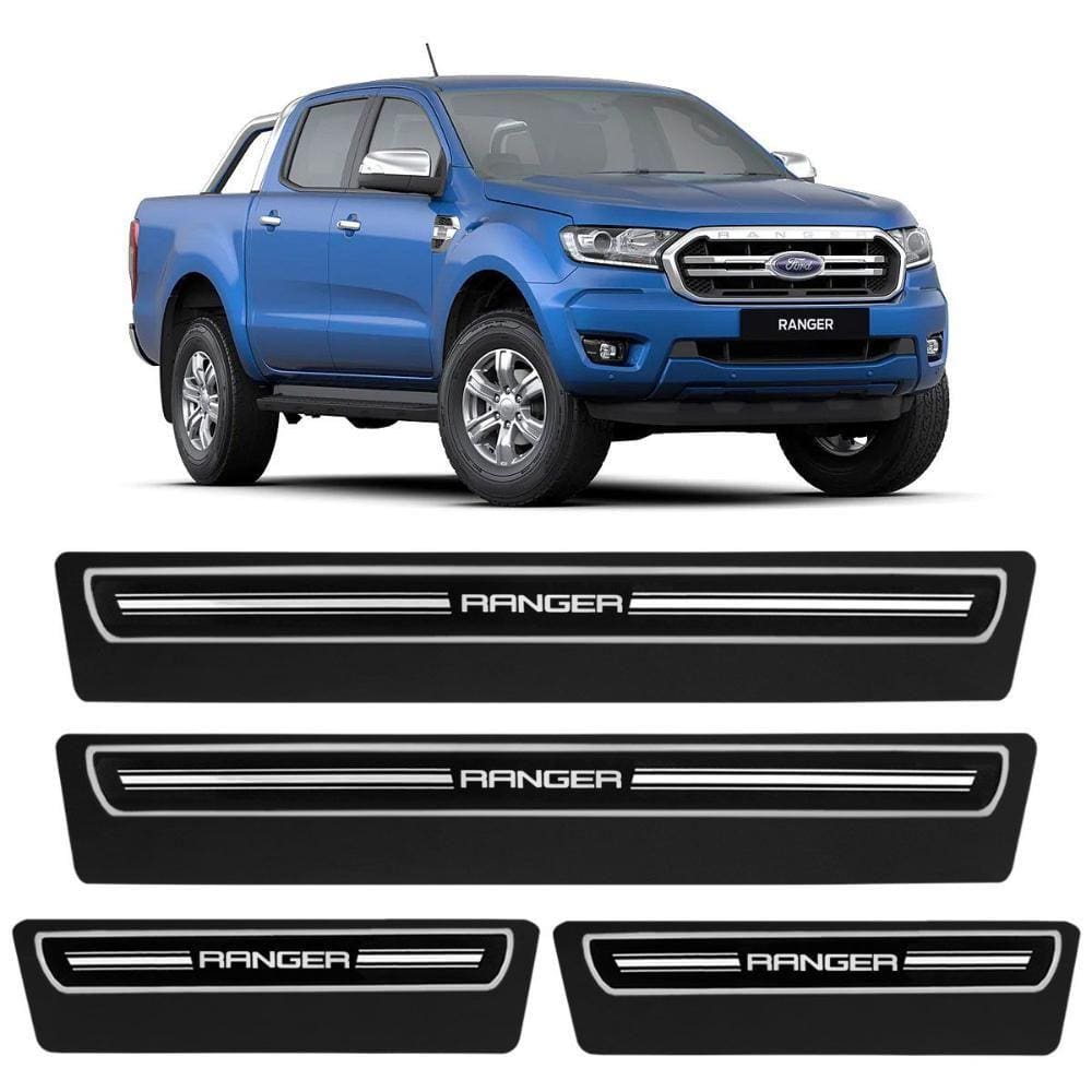 Jogo de Soleira Premium Ranger 2013 a 2023 Elegance 4 Portas