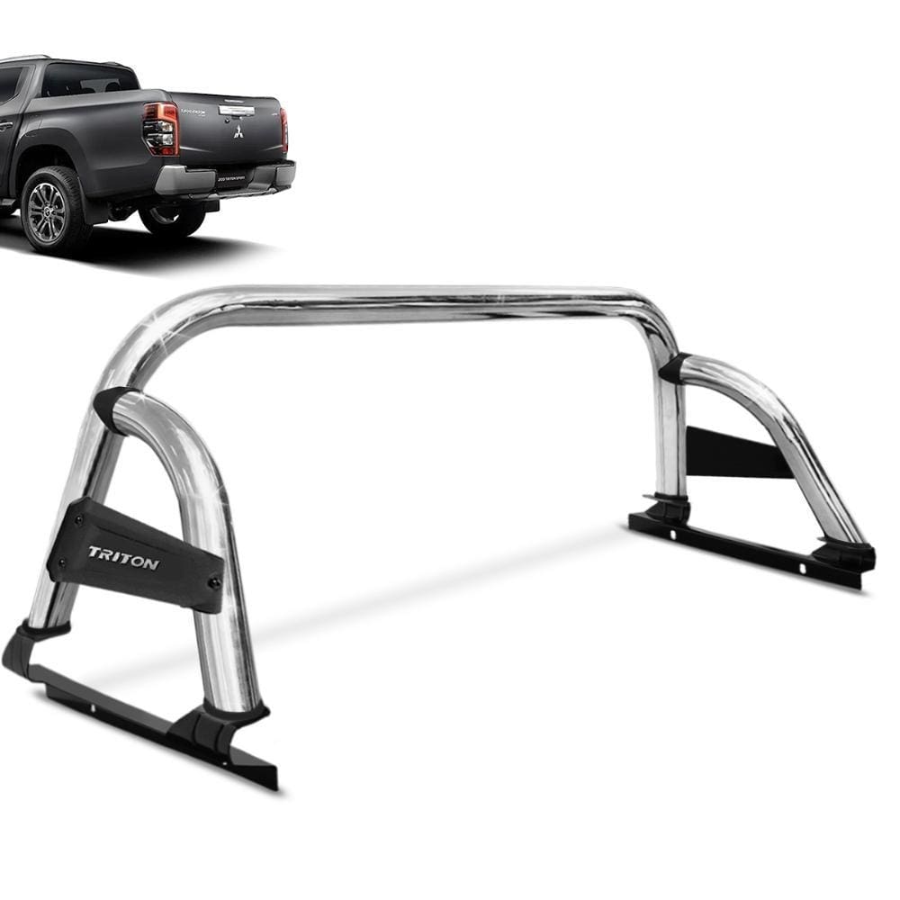 Santo Antonio L200 Triton Sport 2017 2023 Cromado ST Barra