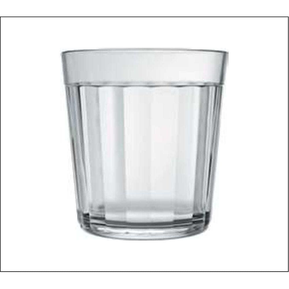 24 Copo De Whisky De Vidro - Americano 300Ml - Vodka Pinga