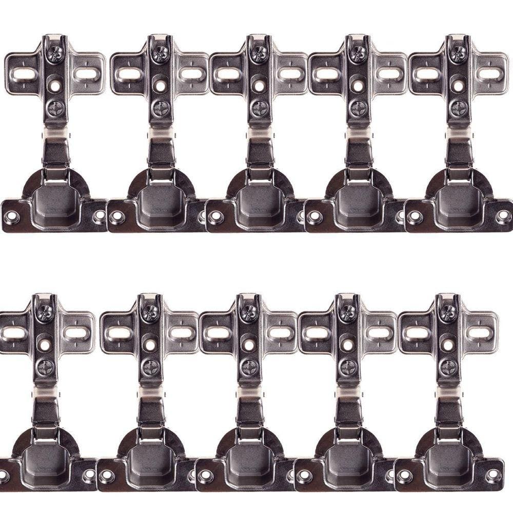 Kit 10 Dobradiça Para Moveis 100º Super Curva Blum