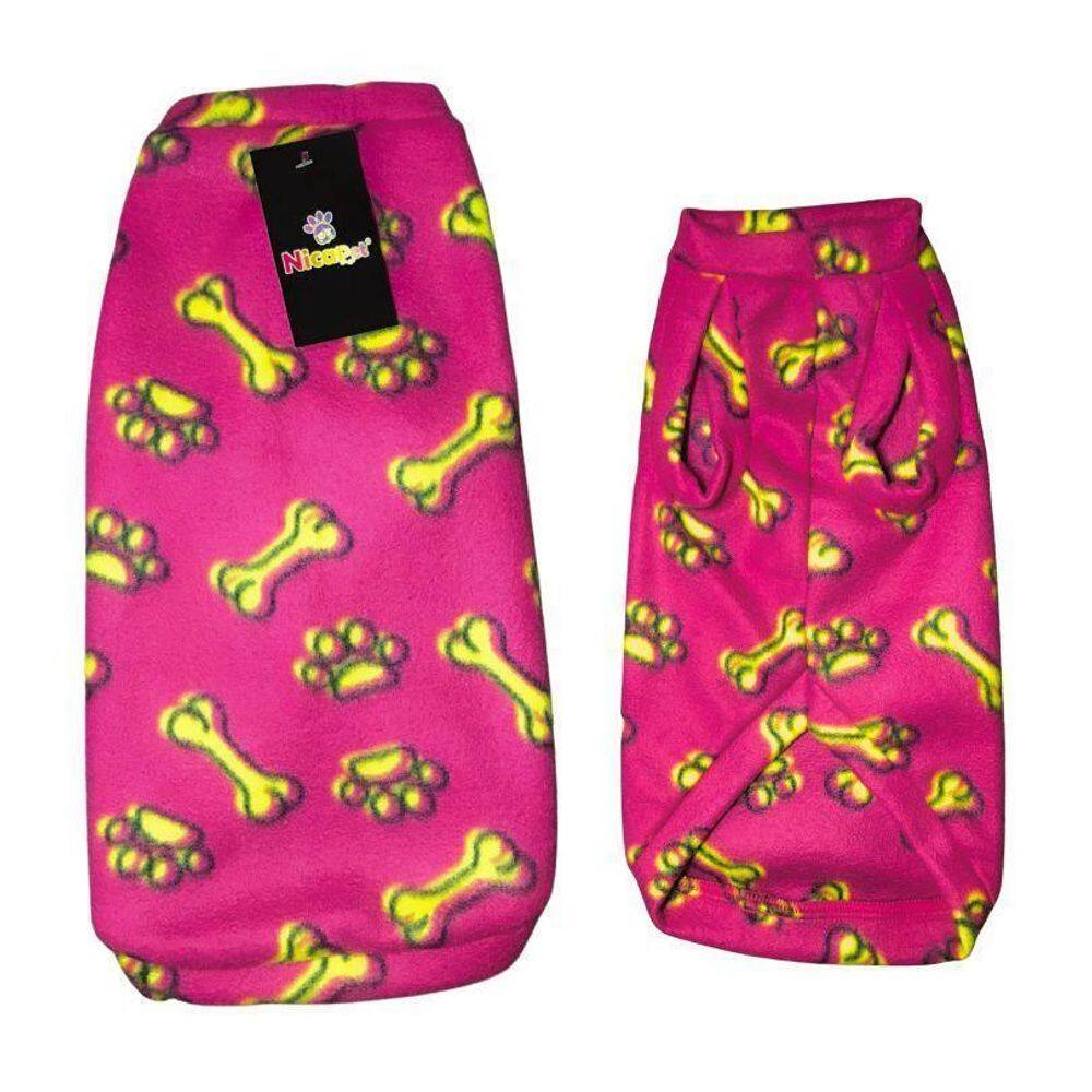 Roupa Para Cães - Suéter Inverno Rosa Eg