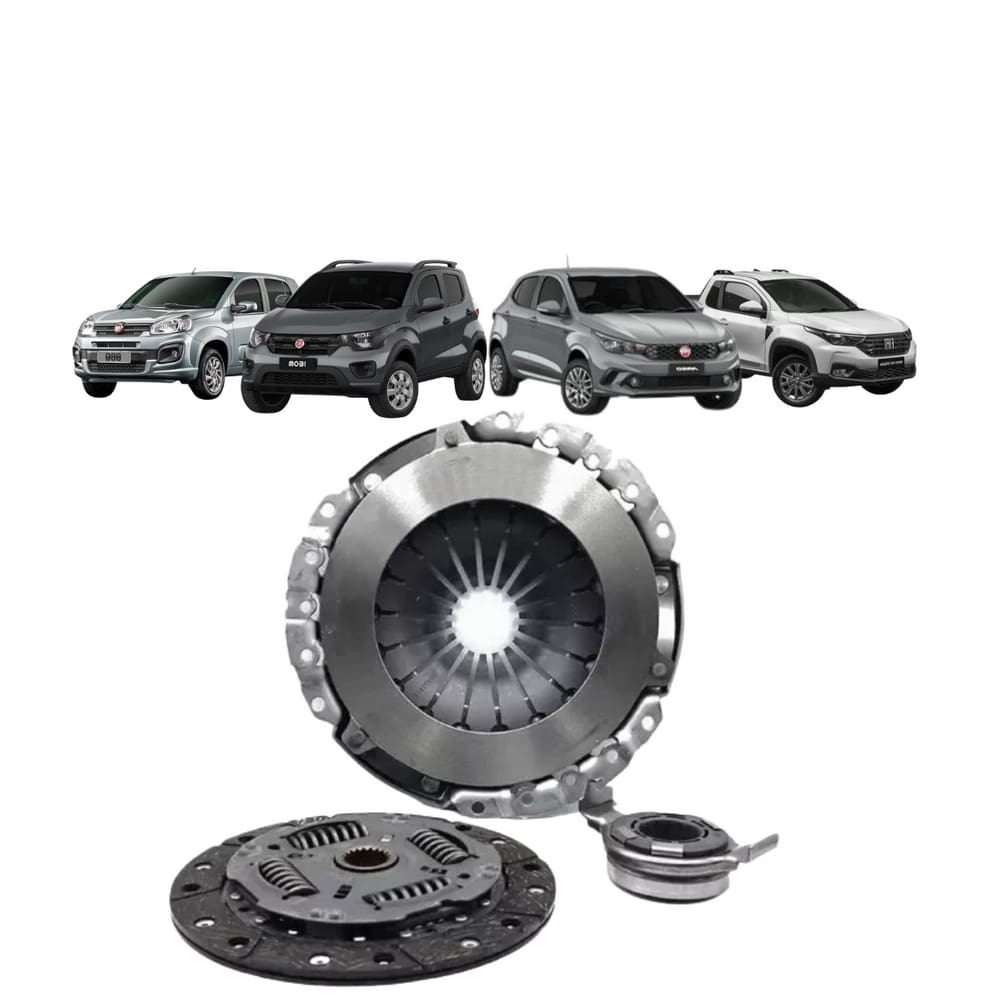 Kit Embreagem Fiat Mobi VELOCITY 1.0L 2017 A 2020 Lukrepset