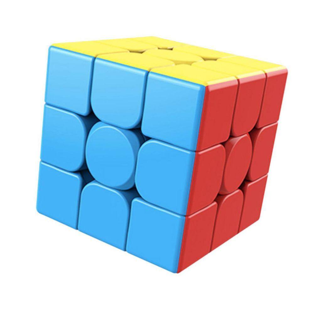 Cubo Mágico Peças Coloridas S/ Borda Speed Profissional