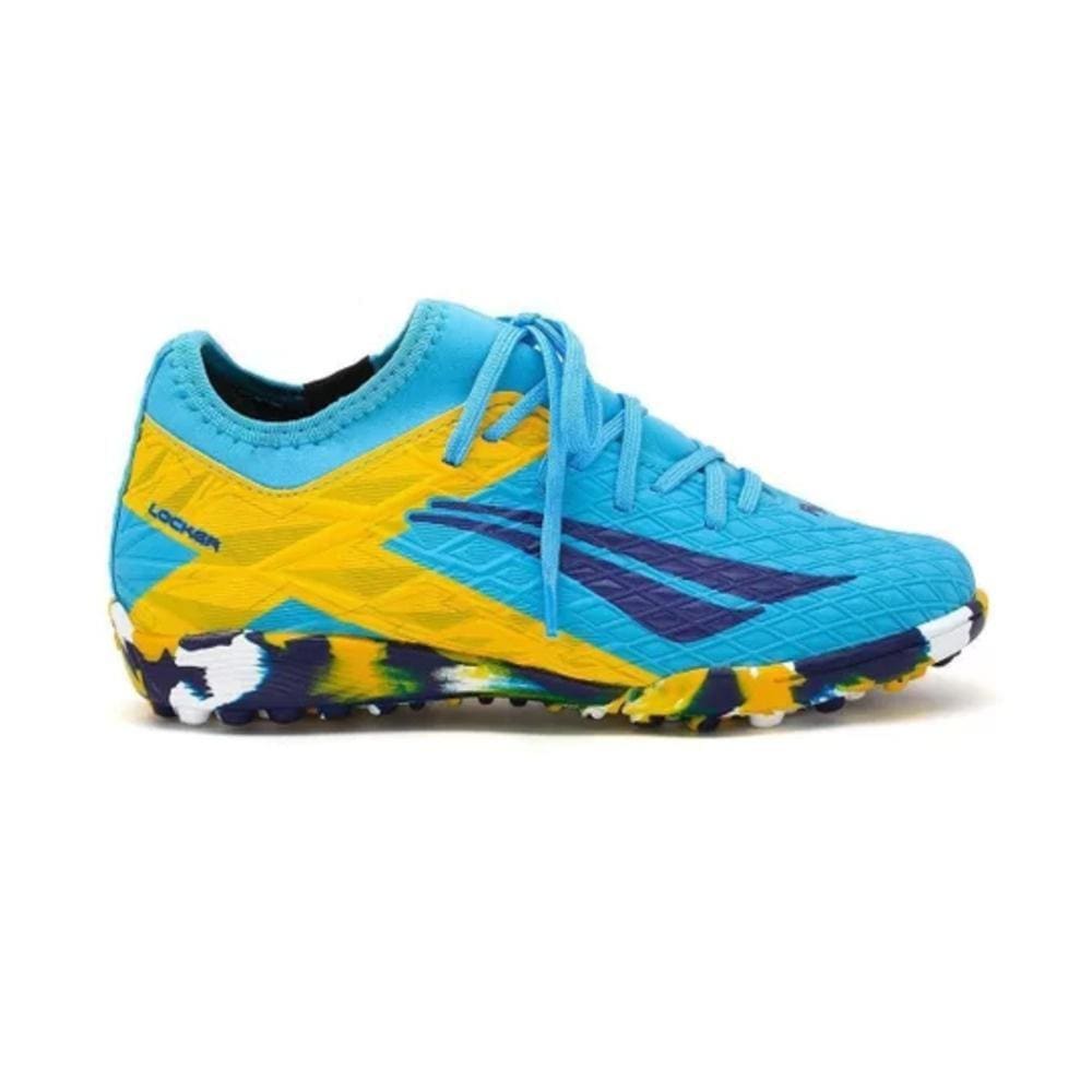 Chuteira Penalty Society Rx Locker Kids Azul-Inafantil
