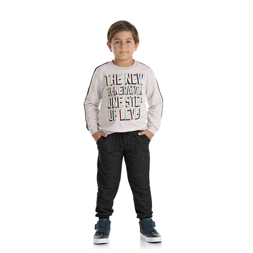 Conjunto Infantil Menino Moletom Generation