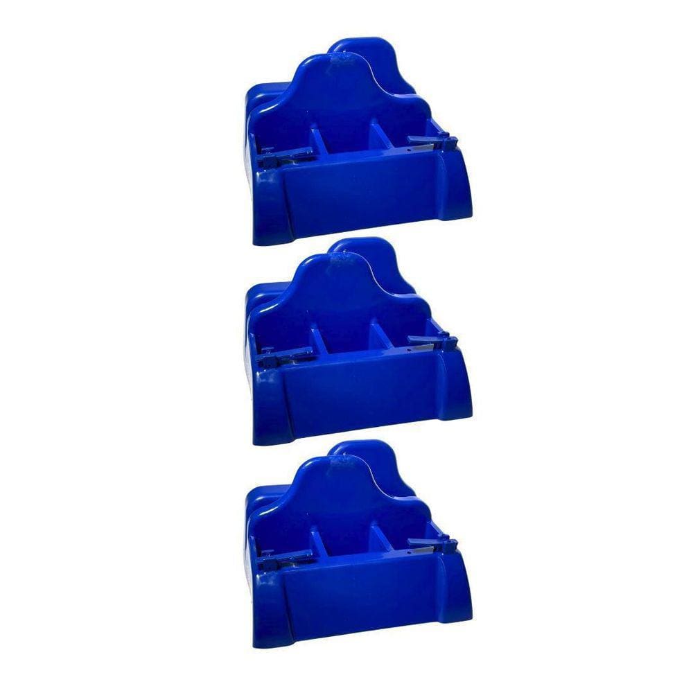 10 Porta Guardanapo Sachê Azul Com Abridor De Sachê Ideal