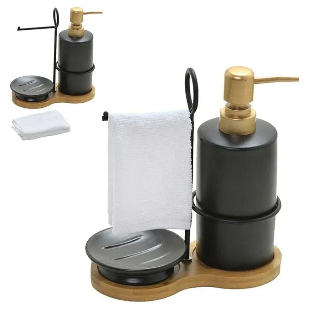 Kit 4 Pecas Para Banheiro