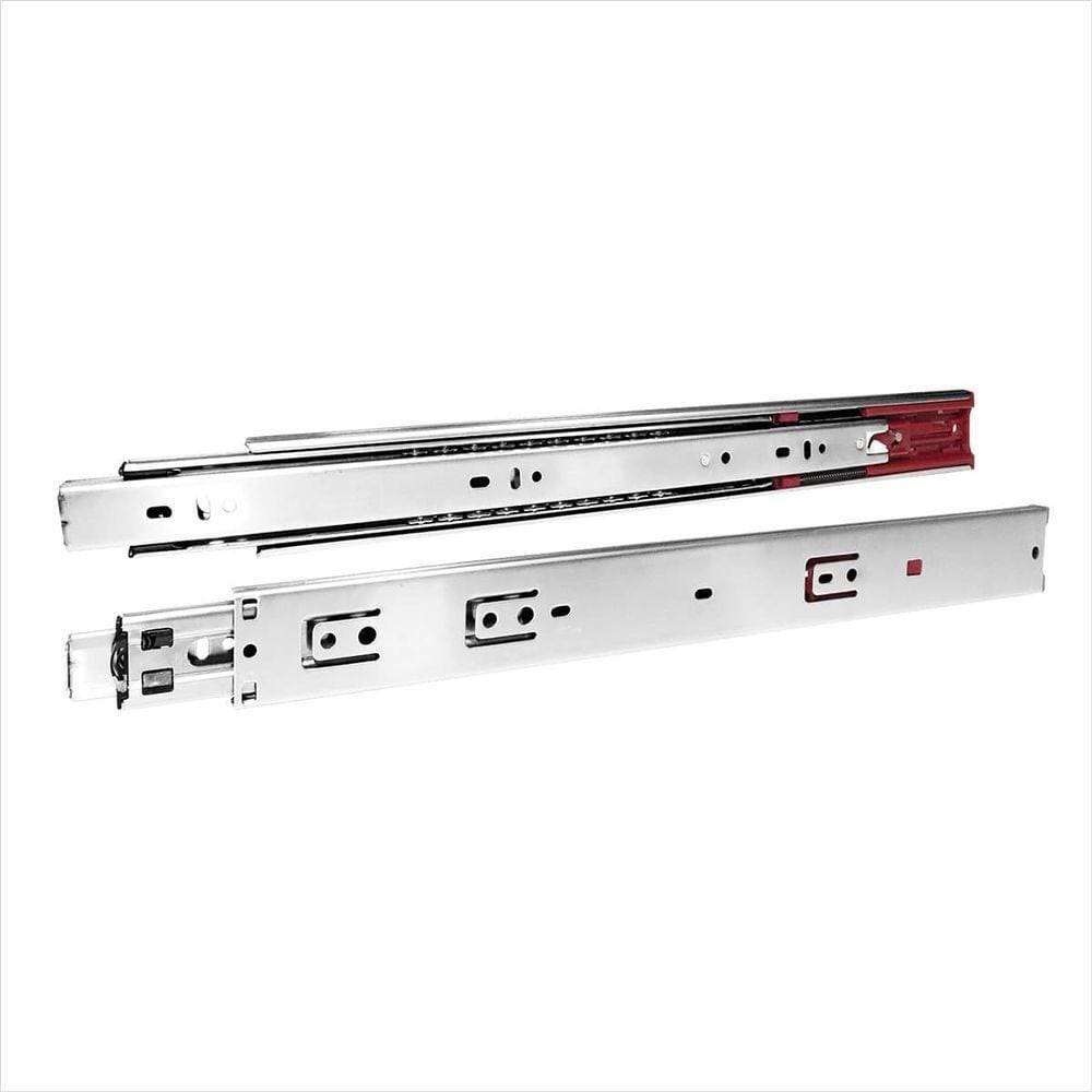 Corrediça Inox 304 Soft Close C- Amortecedor 40cm 25kg Par