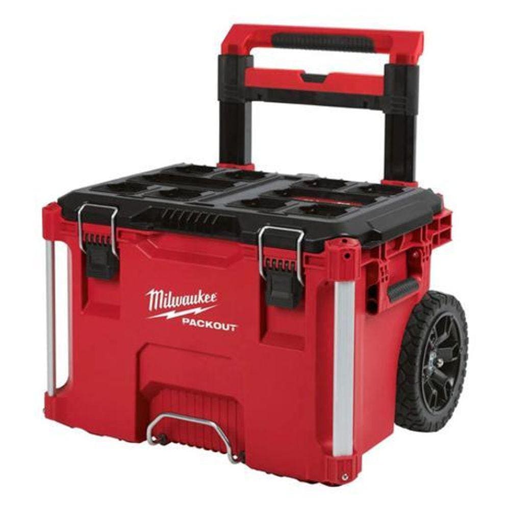 Carrinho Modular Caixa De Ferramentas Milwaukee Com Rodas