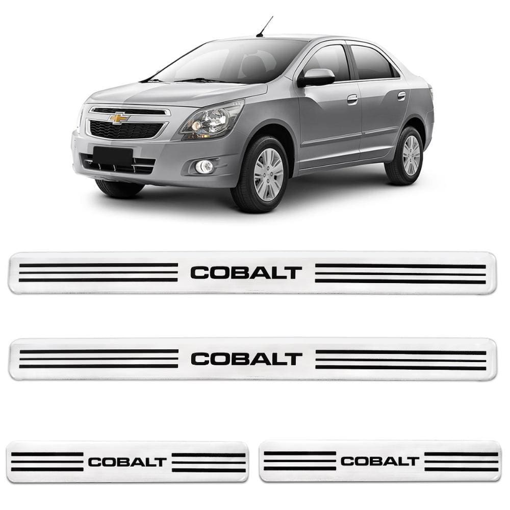 Jogo de Soleira Resinada Cobalt 2012 a 2020 Branco