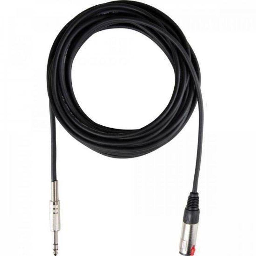 Cabo Extensor P10 f X P10 m Estereo 10mts Linha Brasil