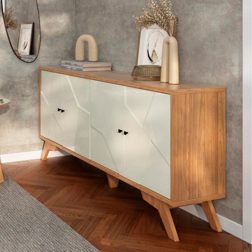 Balcão Buffet 4 Portas 180cm Mosaico TB297 Dalla Costa