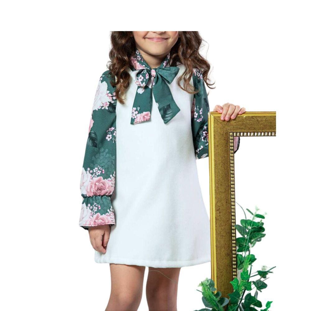 Salopete + Camisa Munlie Off Verde