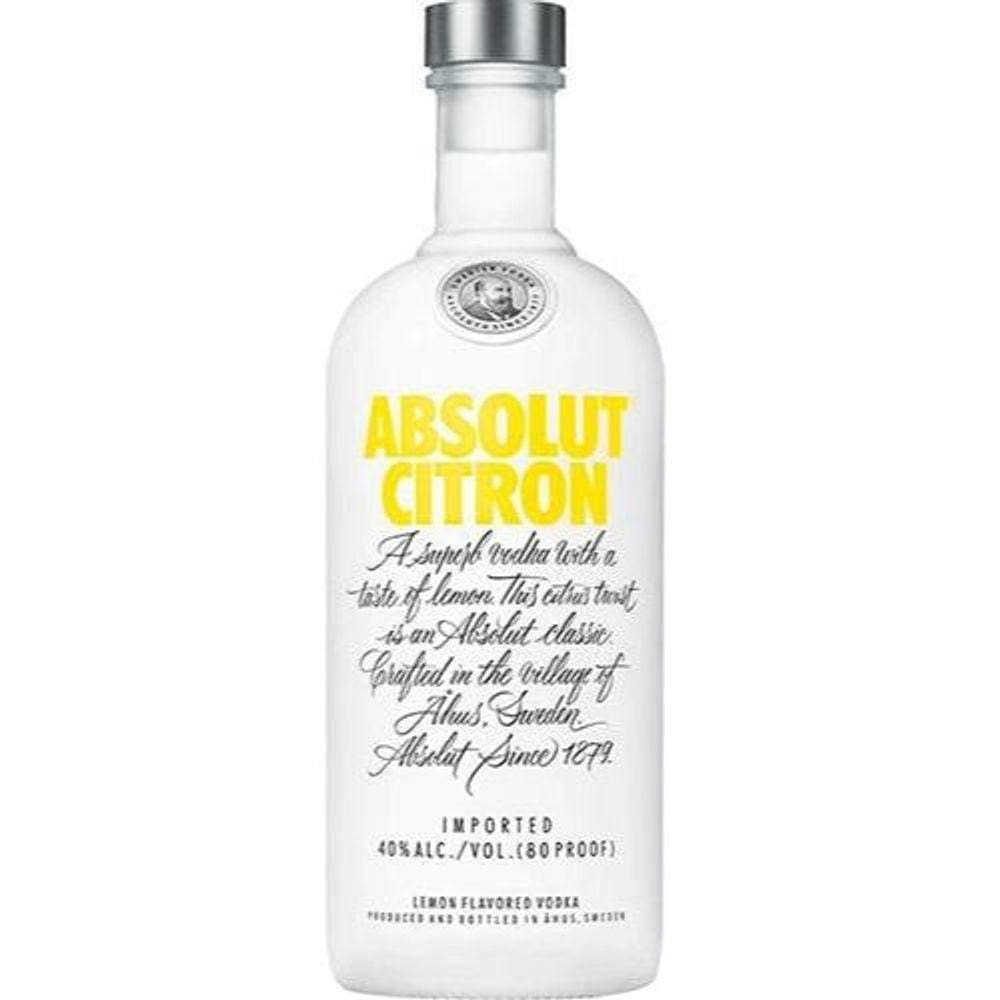 Vodka Absolut Citron 750 Ml