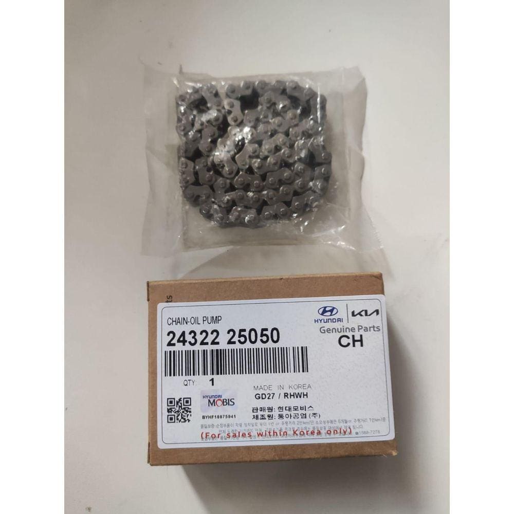 Corrente Bomba Óleo Motor Sonata Sorento Freemont 2432225050