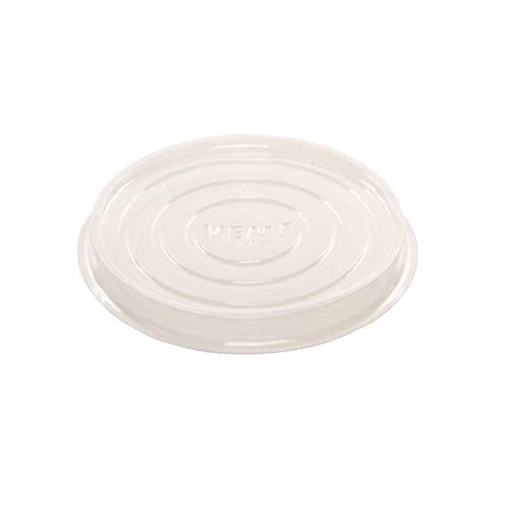 Tampa Descartável Para Sopeira 350ml Natural em PVC VEM
