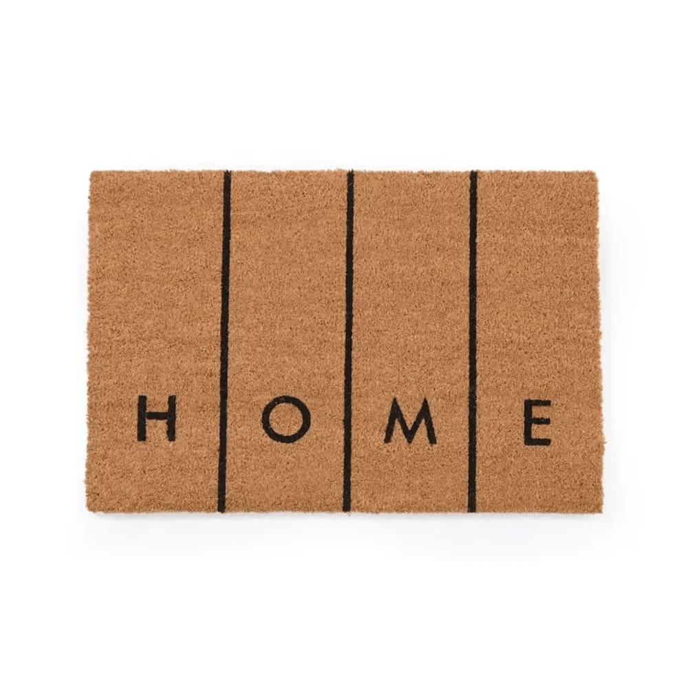 Tapete de Entrada Fibra de Coco 50cm x 75cm Home Barras Kapazi