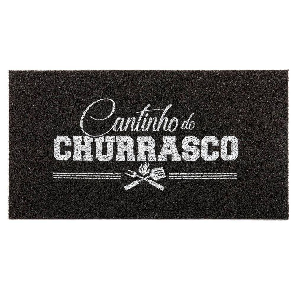 Tapete Capacho Vinil para Churrasqueira Kapazi 40x75 cm
