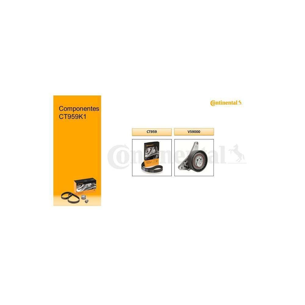 Kit de Correia Dentada - CONTITECH - CT959K1