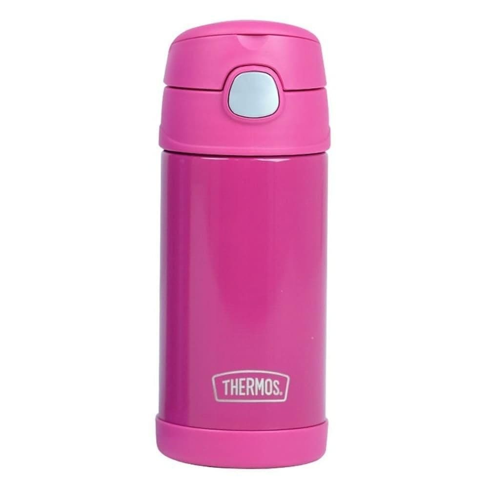 Garrafa Garrafinha Térmica Infantil Thermos Orlando Rosa