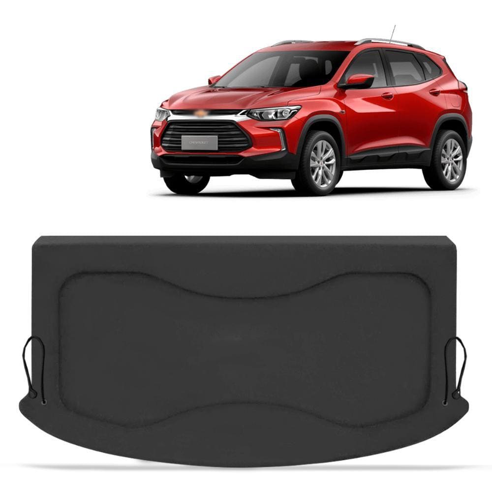 Tampão Porta Malas Tracker 2020 a 2023 PCD Grafite Bagagito