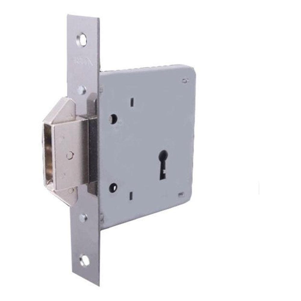 Fechadura Interna Bico Duplo Inox Polido Arouca