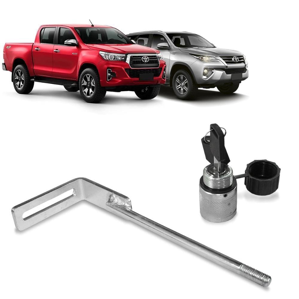 Trava de Estepe Hilux e SW4 2016 a 2023 Protetor Antifurto Gtnox