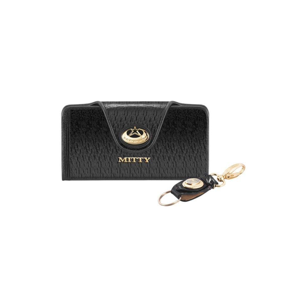 Carteira Feminina Mitty Couro + Chaveiro M28Fch Pt