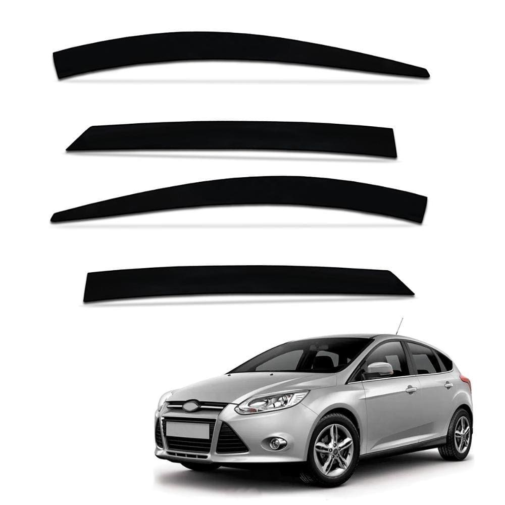Calha Chuva Focus Sedan 2014 a 2019 Acrilico Inteiriça