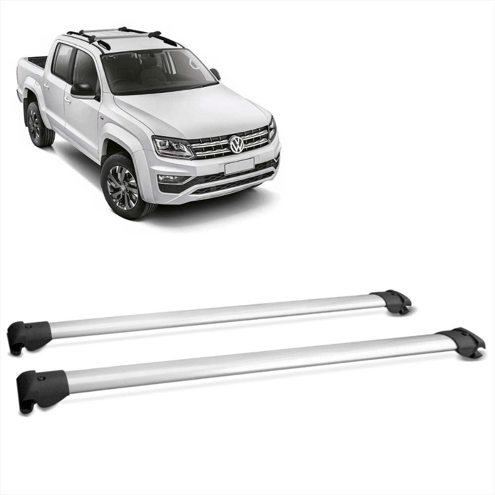 Rack Teto Travessa Universal Executive Aluminio Prata Bepo