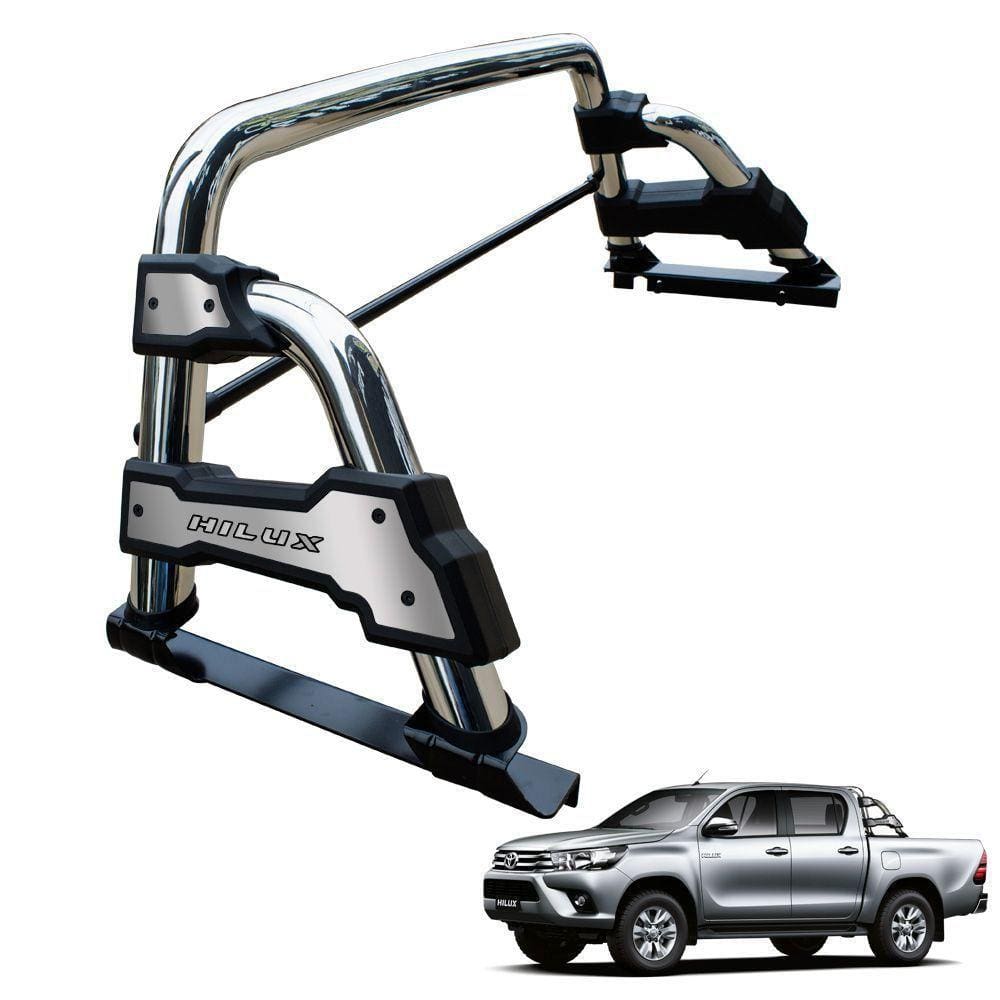 Santo Antonio Hilux 2016 a 2023 Cromado STR Com Grade