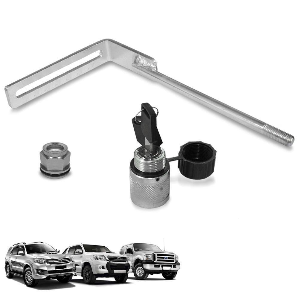 Trava de Estepe Hilux SW4 2005 a 2015 F-250 2007 a 2011 Protetor Antifurto Gtnox