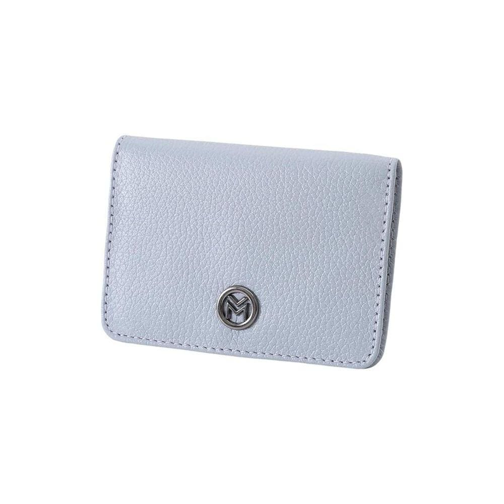 Carteira Porta Cartão Slim Fino 100% Couro Mariart 554 Azul