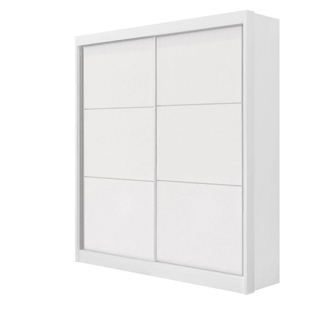 Guarda Roupa Roupeiro Santorini 2 Portas Branco D`Doro