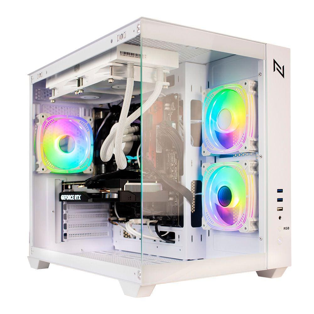 Pc Gamer Intel I7-12700F 16Gb 3200Mhz (Rtx 3050 6Gb) Ssd 480Gb, 600W 80 Plus, Neologic Aquarium - Nli86954