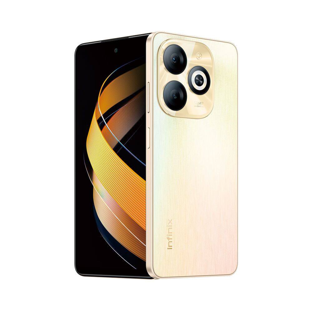 Infinix Smart 8 Pro 256gb Dourado - Dual Chip