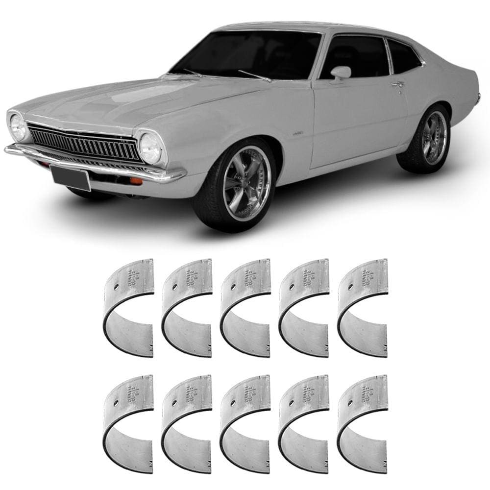 Bronzina Casquilho Biela STD Ford Maverick 2.3 Mahle BB238