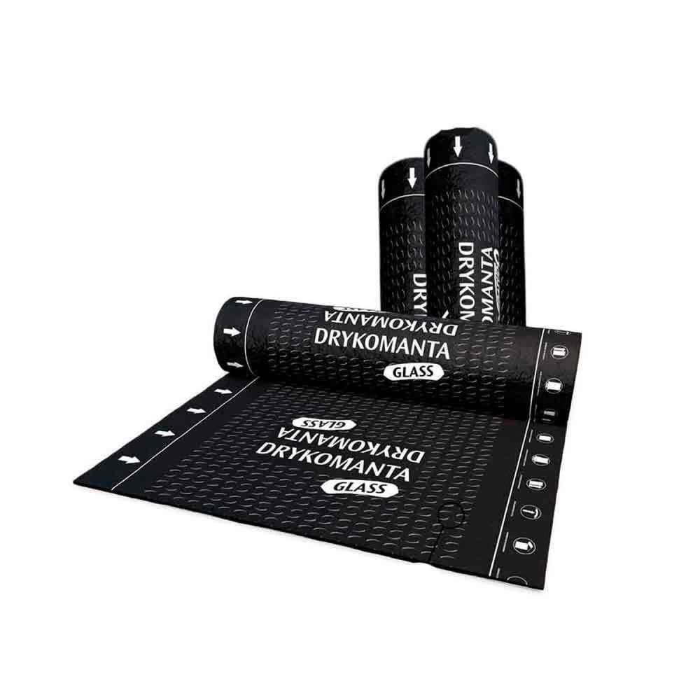 Manta Asfáltica Drykomanta Poliéster Tipo II B 3MM Dryko Preto
