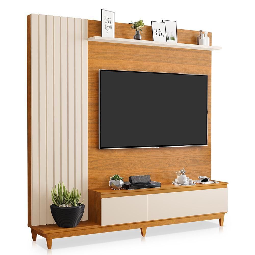 Estante Home Theater Jacarta para TV até 65” - Móveis Luapa