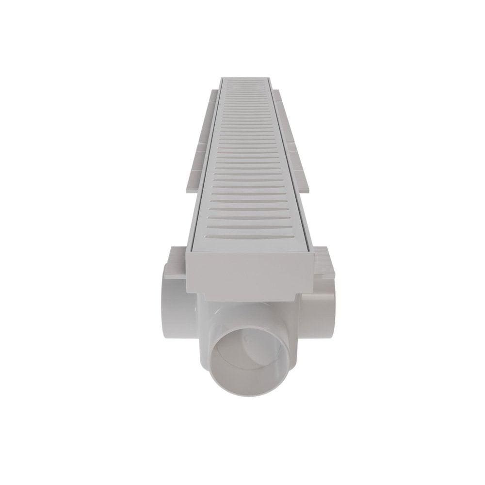 Ralo Linear com Tampa Vazada 50 cm Branco Astra Branco