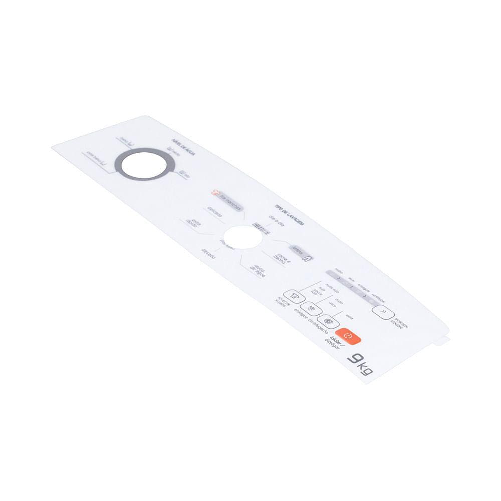 Painel de Controle Decorativo para Máquina de Lavar Brastemp - W10838017