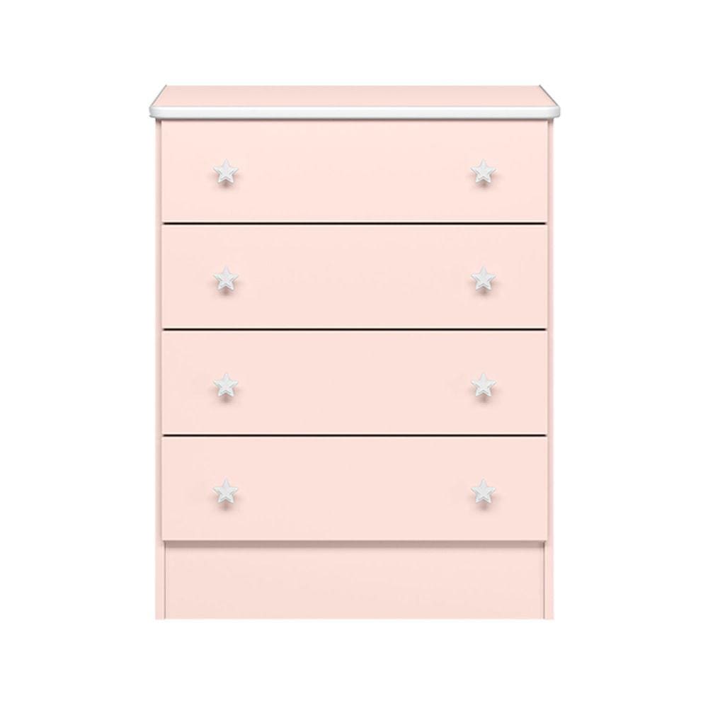 Cômoda Doce Sonho Rosa - Qmovi