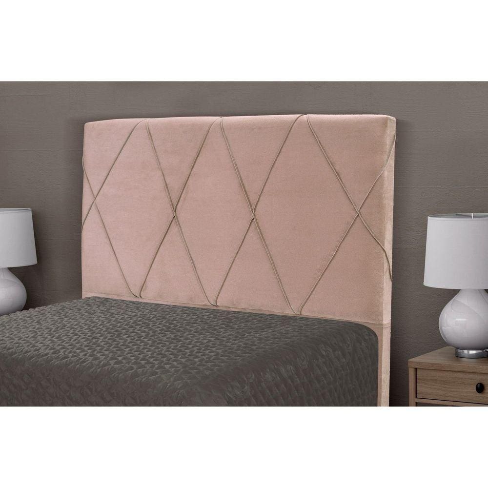 Cabeceira para Cama Solteiro Bréscia 90 Cm Bege