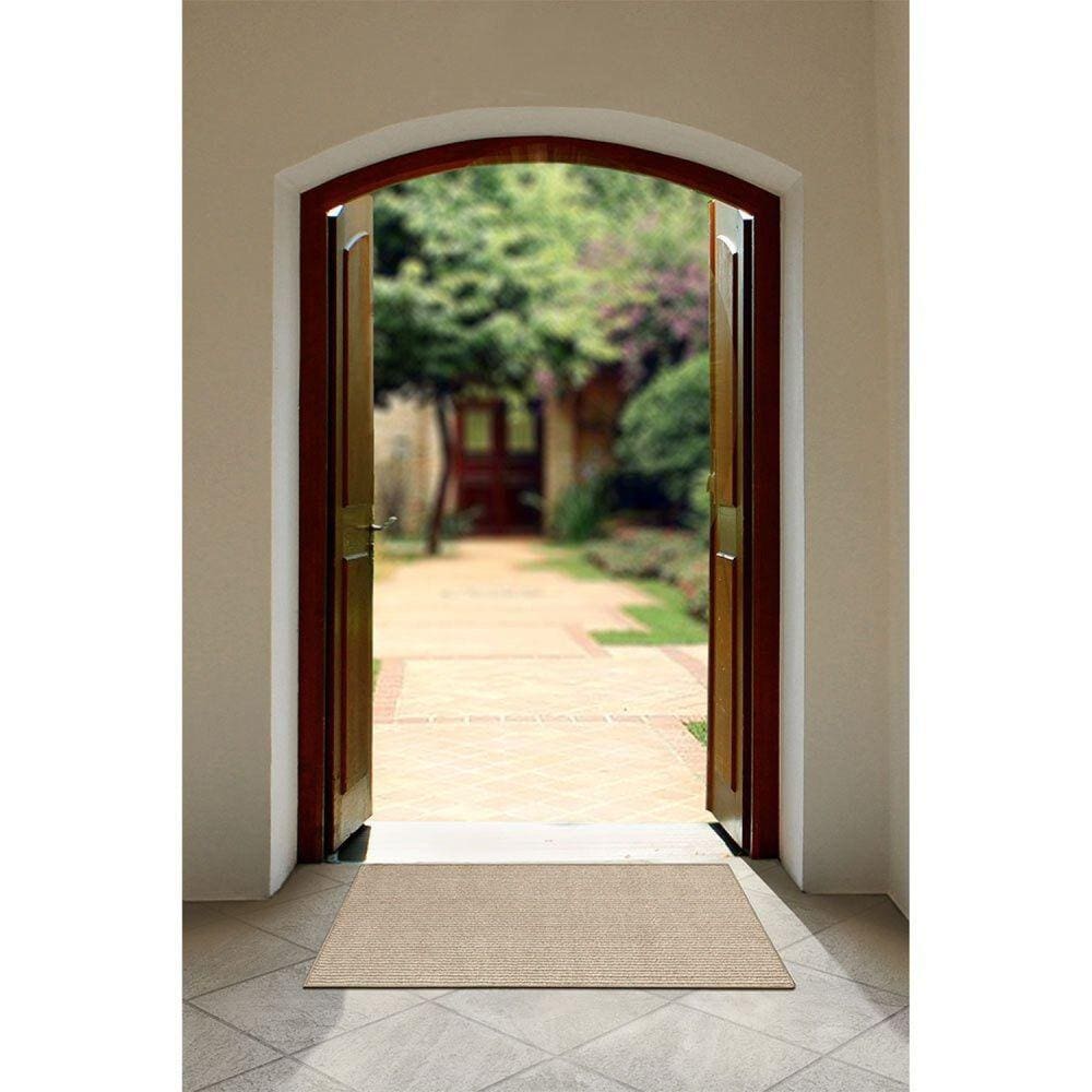 Tapete 50x100cm Los Angeles Tapetes São Carlos Bege