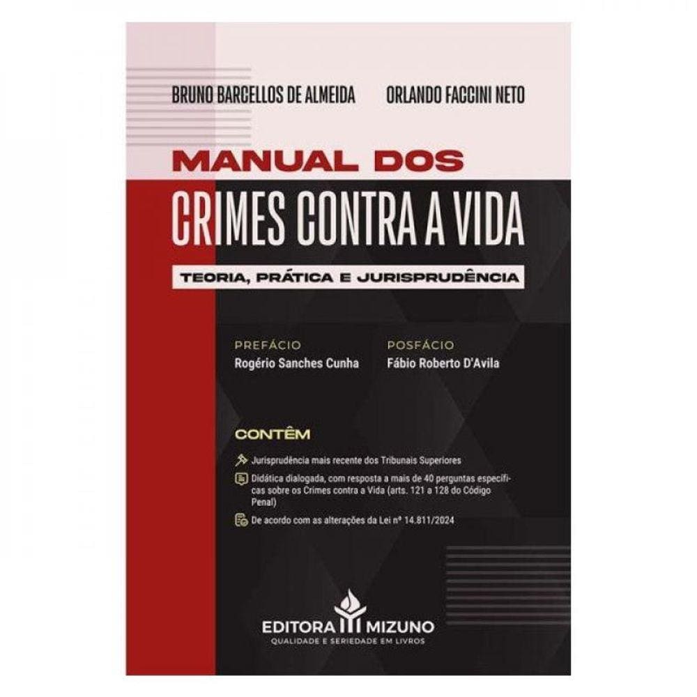 Manual Dos Crimes Contra A Vida - 2024