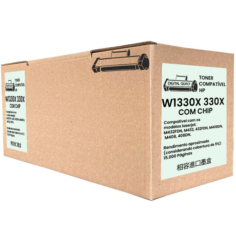 Toner Compatível W1330X 330X Para 408DN Com Chip