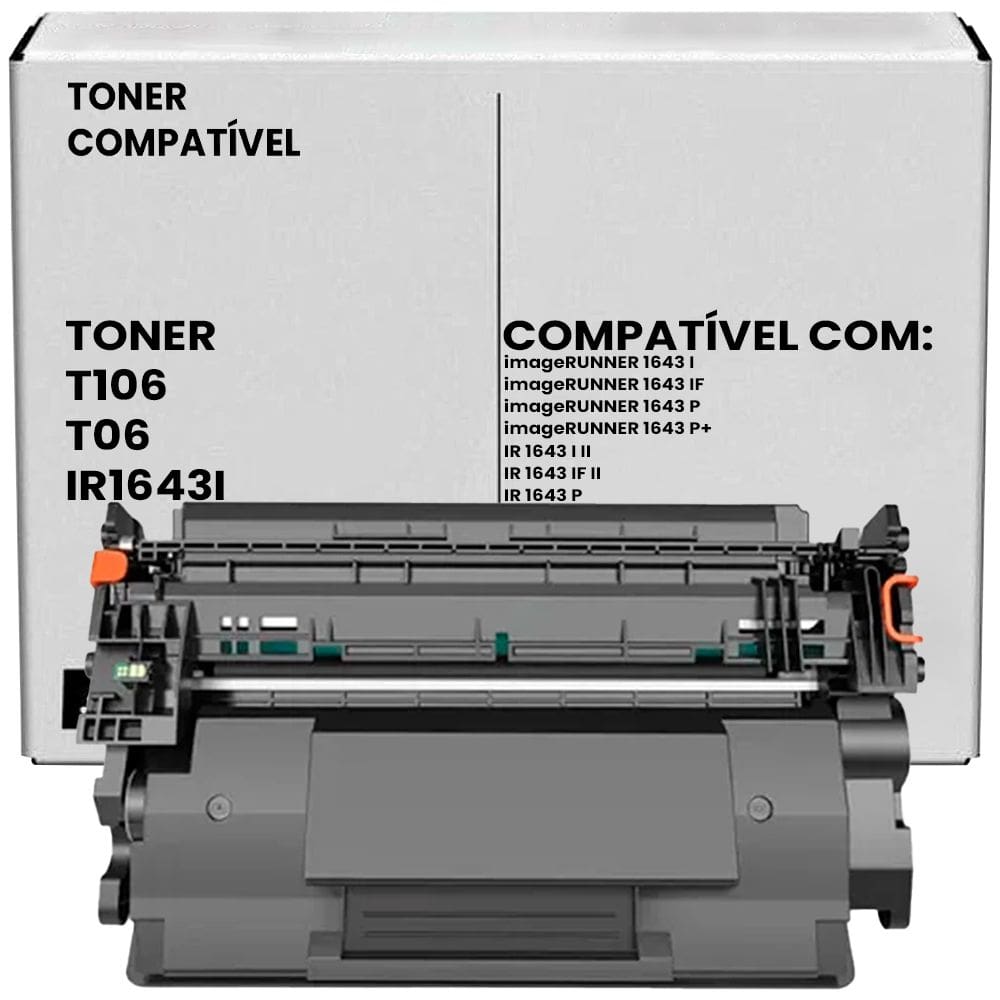 Toner Compatível Com Canon T106 T06 106 Ir1643if Ir1643 20K